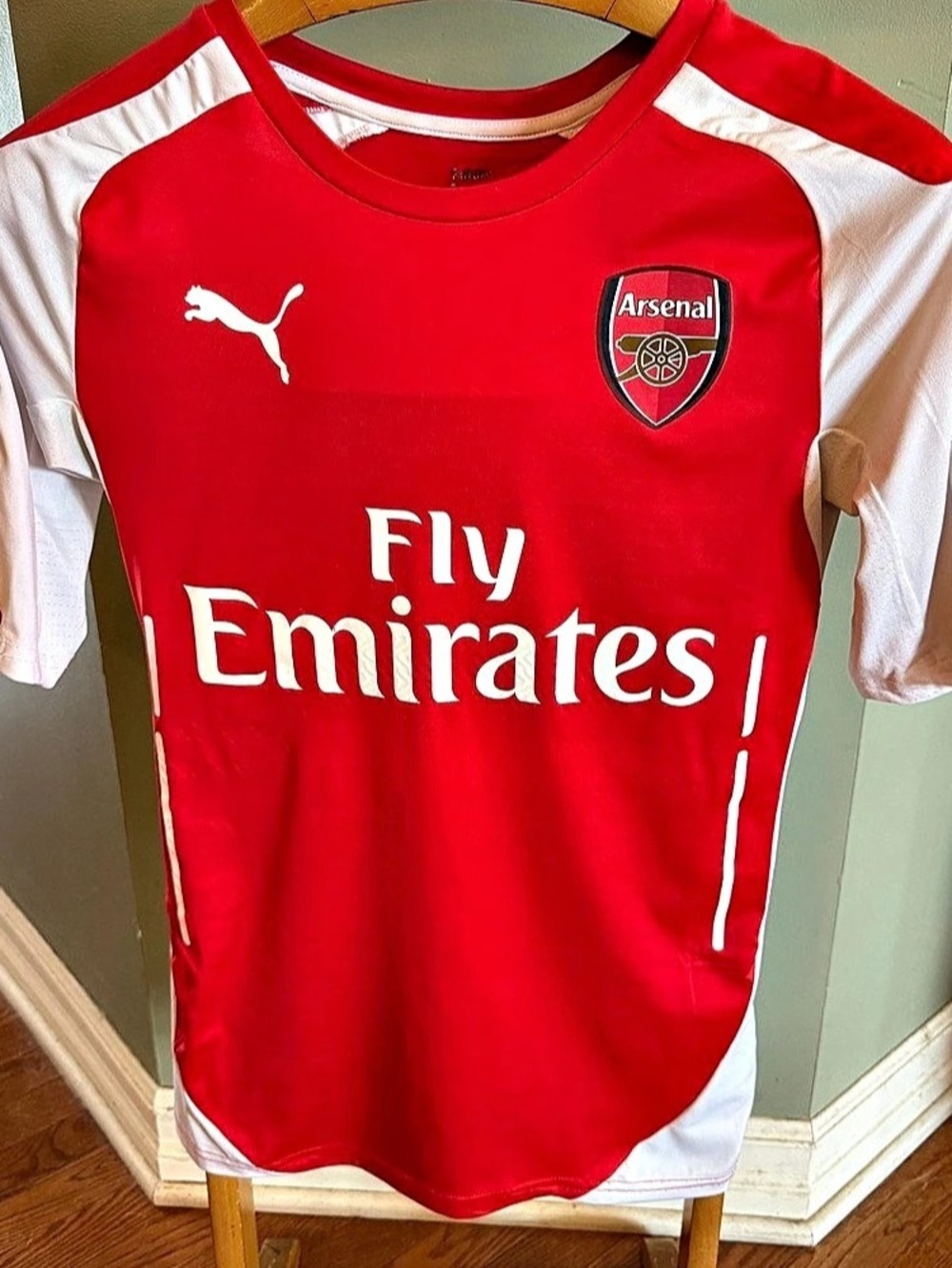 Arsenal 2014/15 Player Issue Home Jersey Özil 11 Authentic Match Shirt